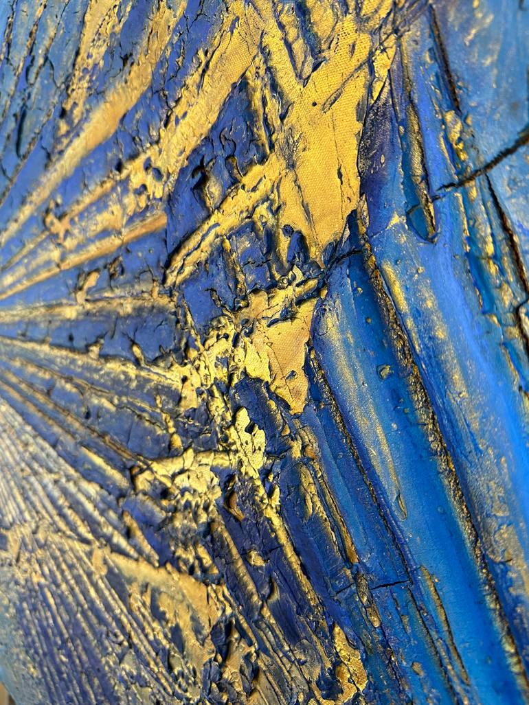 Original Abstract Expressionism Abstract Mixed Media by Nermen Khalil