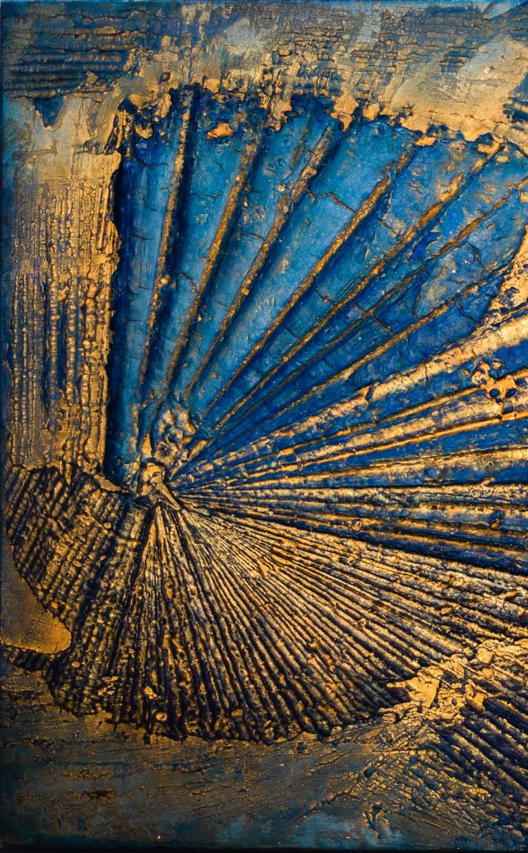 Original Abstract Expressionism Abstract Mixed Media by Nermen Khalil