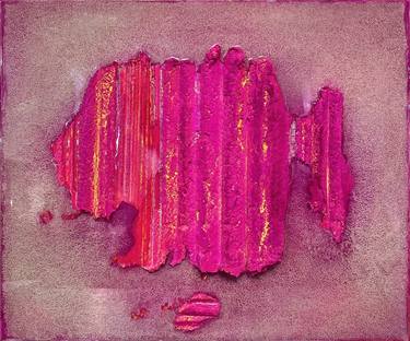 Original Abstract Expressionism Abstract Mixed Media by Nermen Khalil