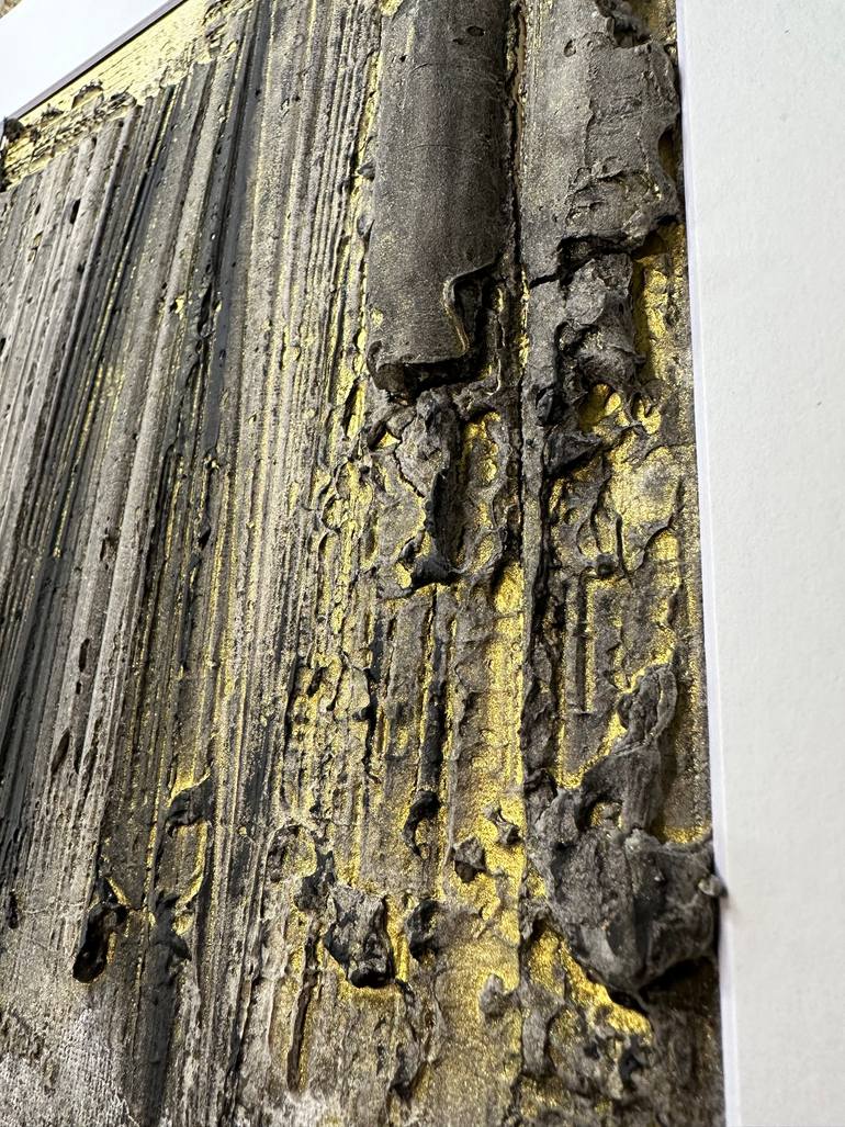 Original Abstract Expressionism Abstract Mixed Media by Nermen Khalil