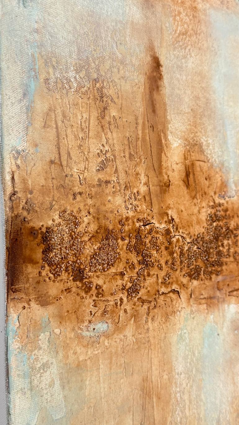 Original Abstract Architecture Mixed Media by Nermen Khalil