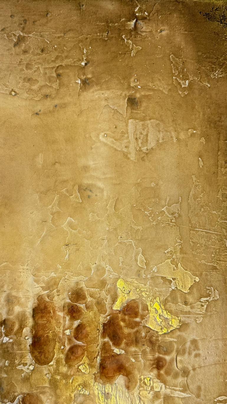 Original Abstract Expressionism Abstract Mixed Media by Nermen Khalil