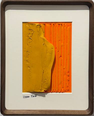 Original Abstract Expressionism Architecture Mixed Media by Nermen Khalil