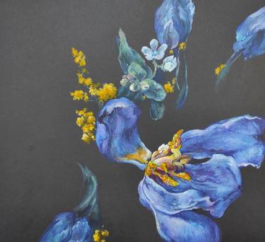 Original Floral Paintings by Tetiana Borys