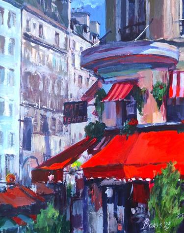 Original Architecture Paintings by Tetiana Borys