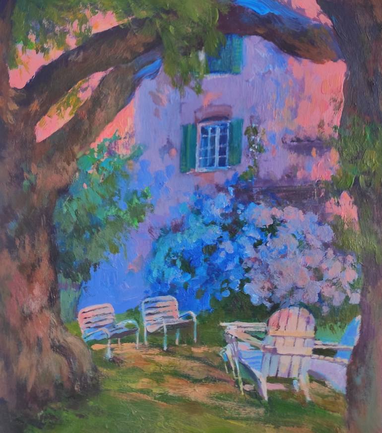Print of Contemporary Landscape Paintings by Tetiana Borys