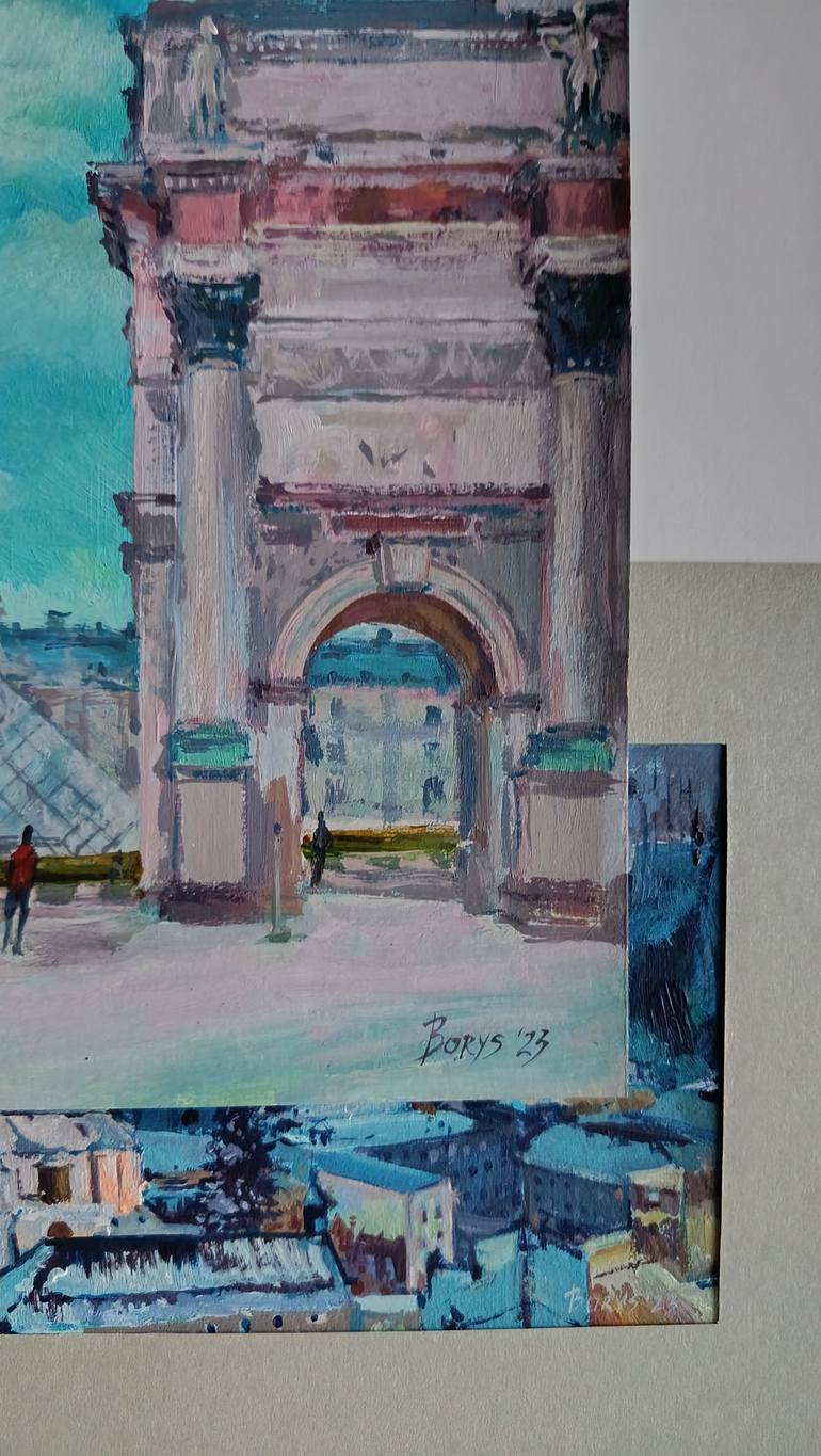 Original Contemporary Architecture Painting by Tetiana Borys
