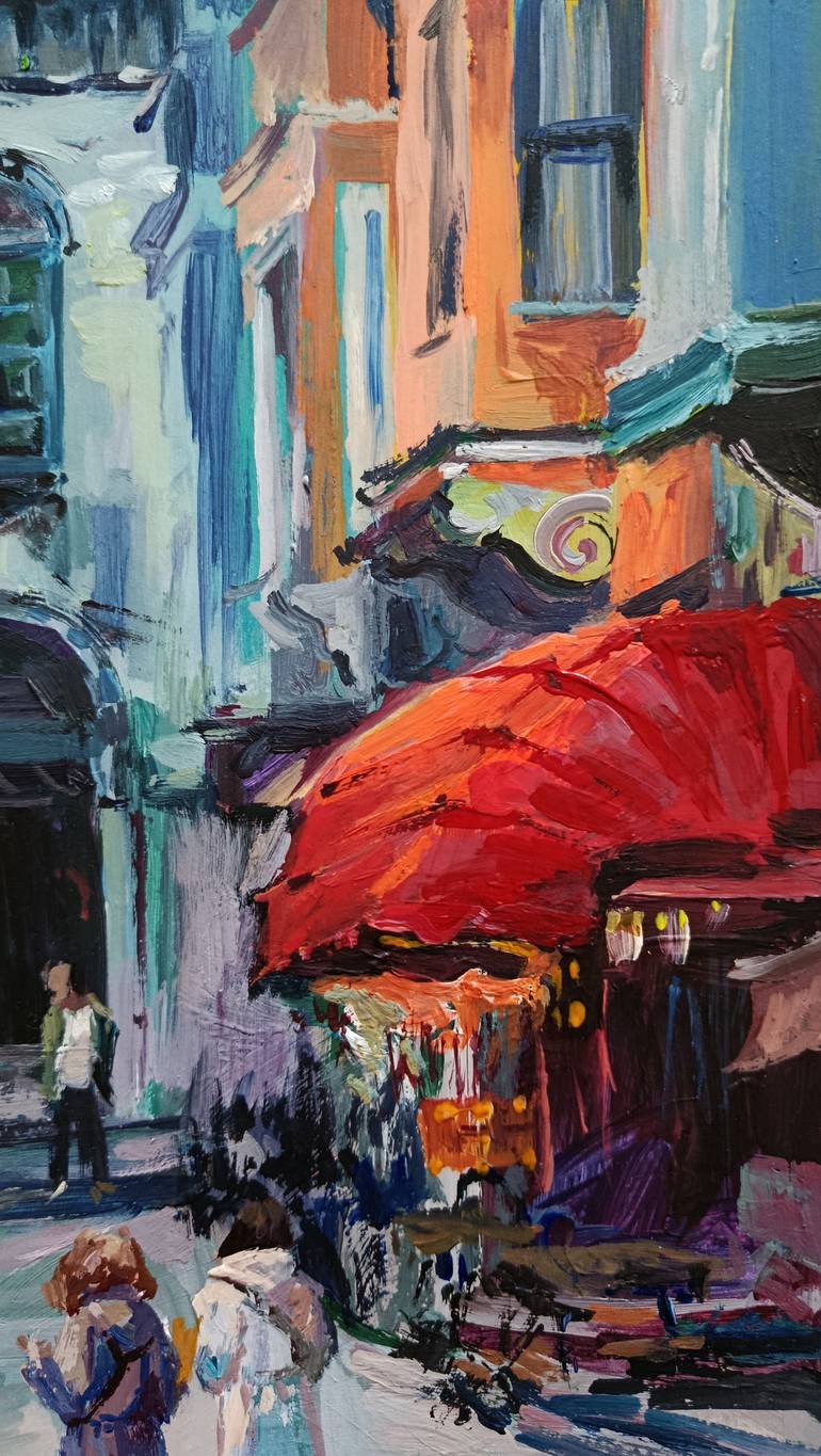 Original Contemporary Landscape Painting by Tetiana Borys