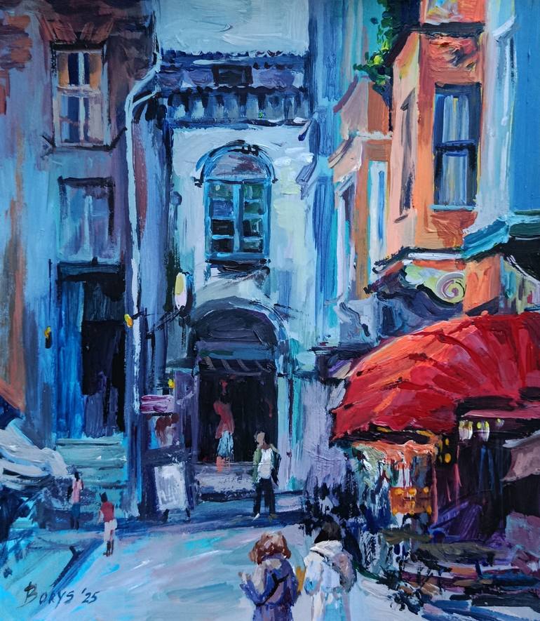 Original Contemporary Landscape Painting by Tetiana Borys