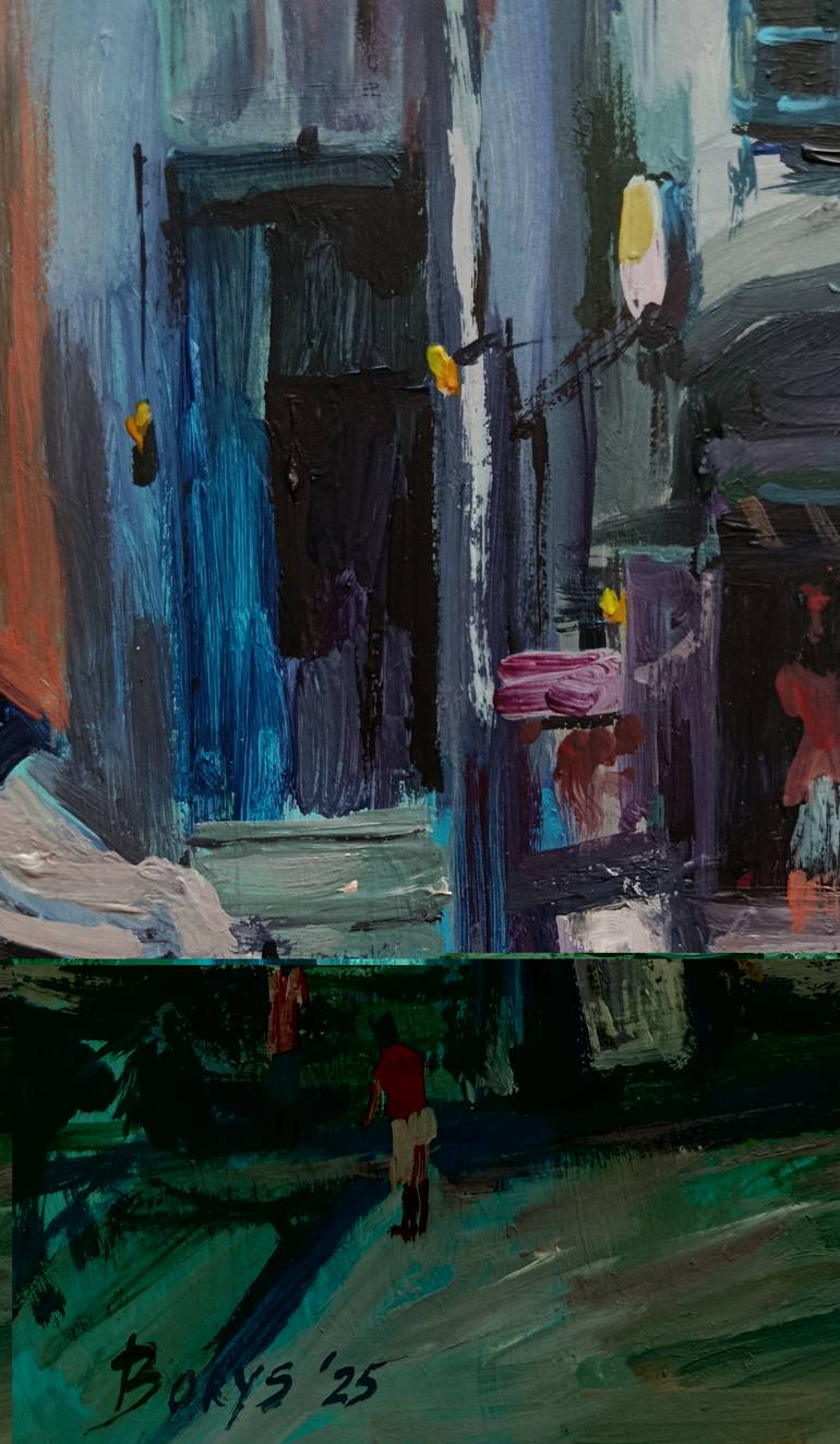 Original Contemporary Landscape Painting by Tetiana Borys