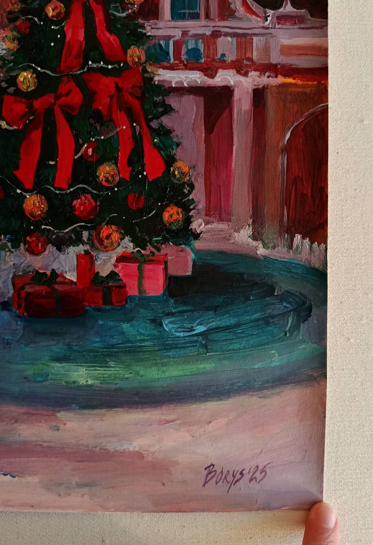 Original Contemporary Architecture Painting by Tetiana Borys