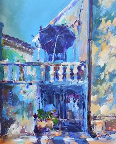 Original Fine Art Architecture Paintings by Tetiana Borys