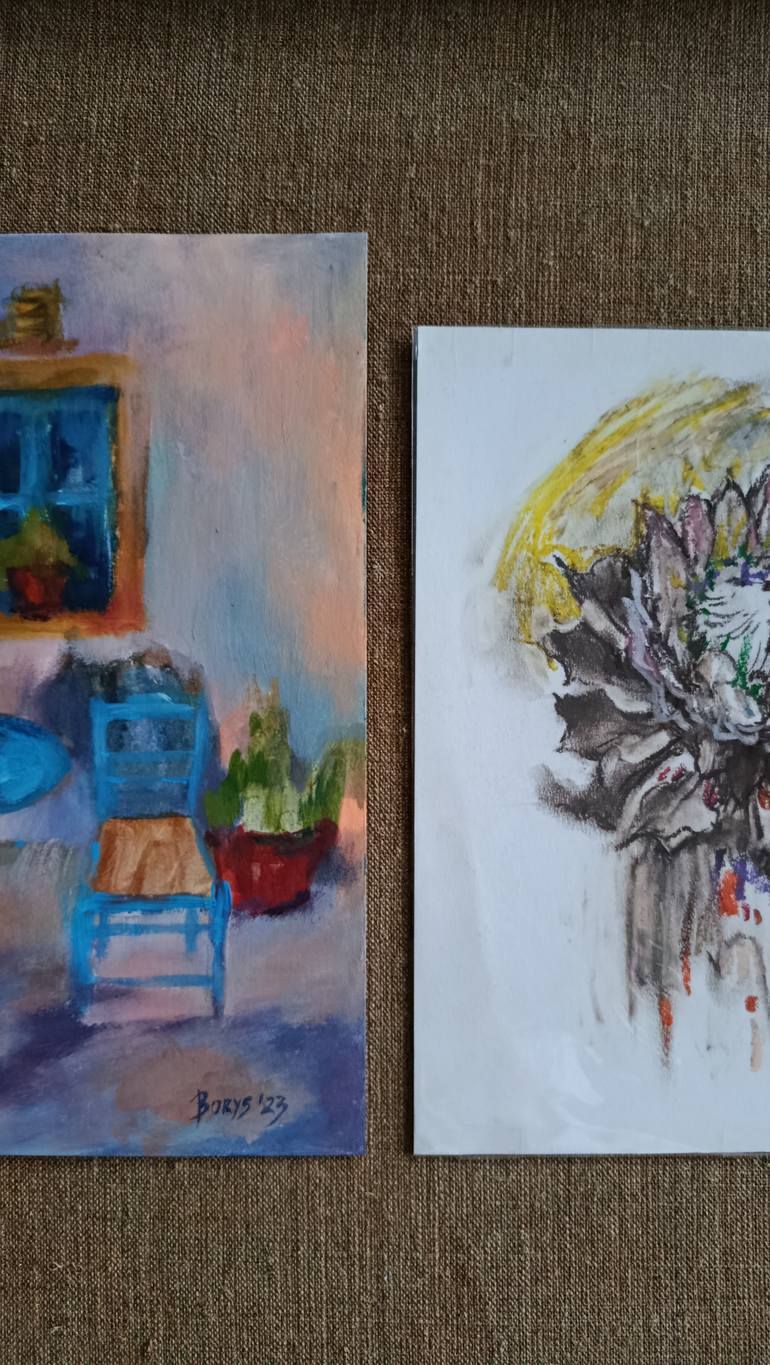 Original Contemporary Holiday Painting by Tetiana Borys