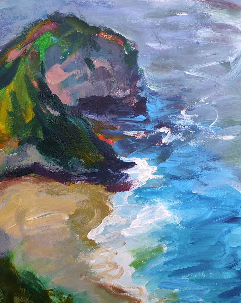 Original Seascape Painting by Tetiana Borys
