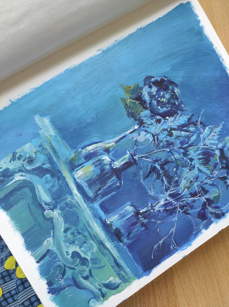 Original Impressionism Still Life Painting by Tetiana Borys