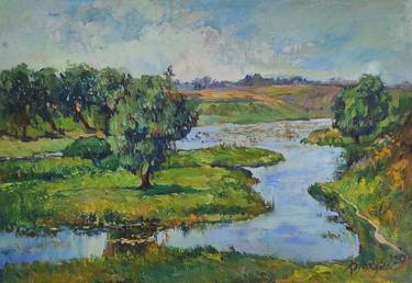 Print of Landscape Paintings by Tetiana Borys