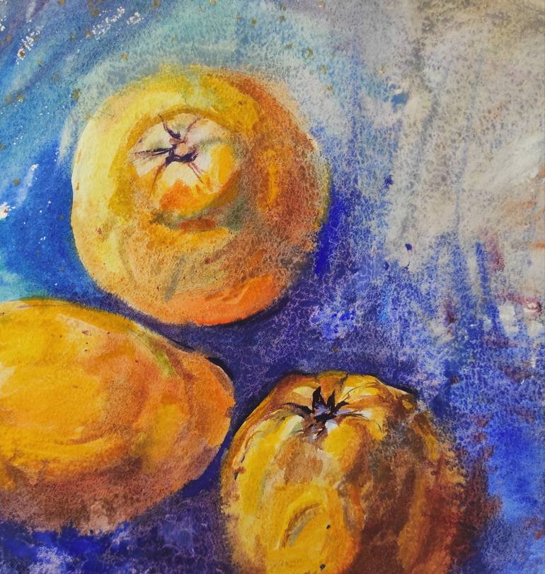 Original Expressionism Food Painting by Tetiana Borys