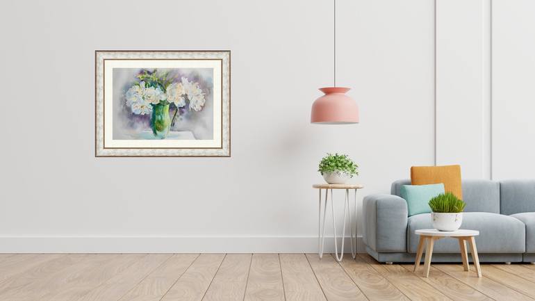 Original Floral Painting by Tetiana Borys