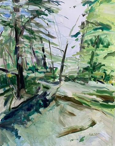 Original Expressionism Landscape Paintings by Pam Sills