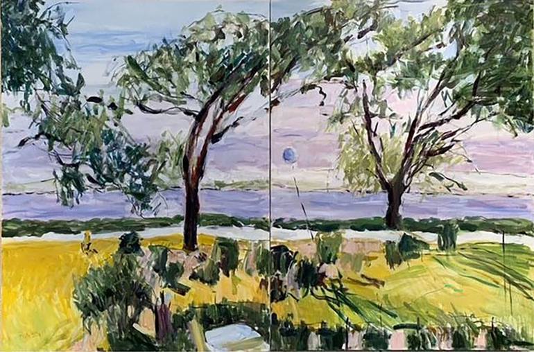 Original Contemporary Landscape Paintings by Pam Sills