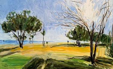 Original Expressionism Landscape Paintings by Pam Sills