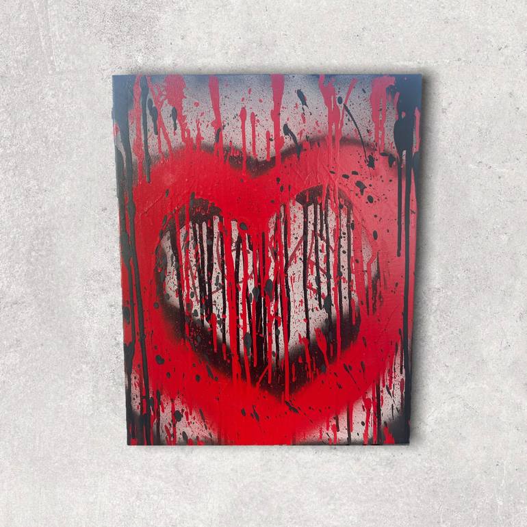 Original Love Painting by Timmy Wozniak