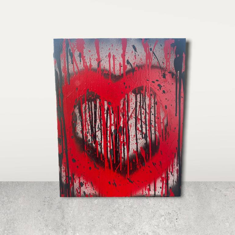 Original Love Painting by Timmy Wozniak