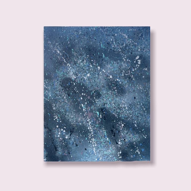 Original Outer Space Painting by Timmy Wozniak