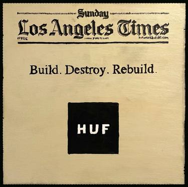 los angeles times x huf ~ build. destroy. rebuild. thumb