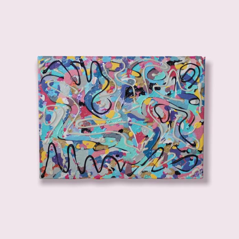 Original Abstract Painting by Timmy Wozniak