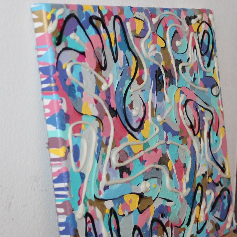 Original Abstract Painting by Timmy Wozniak