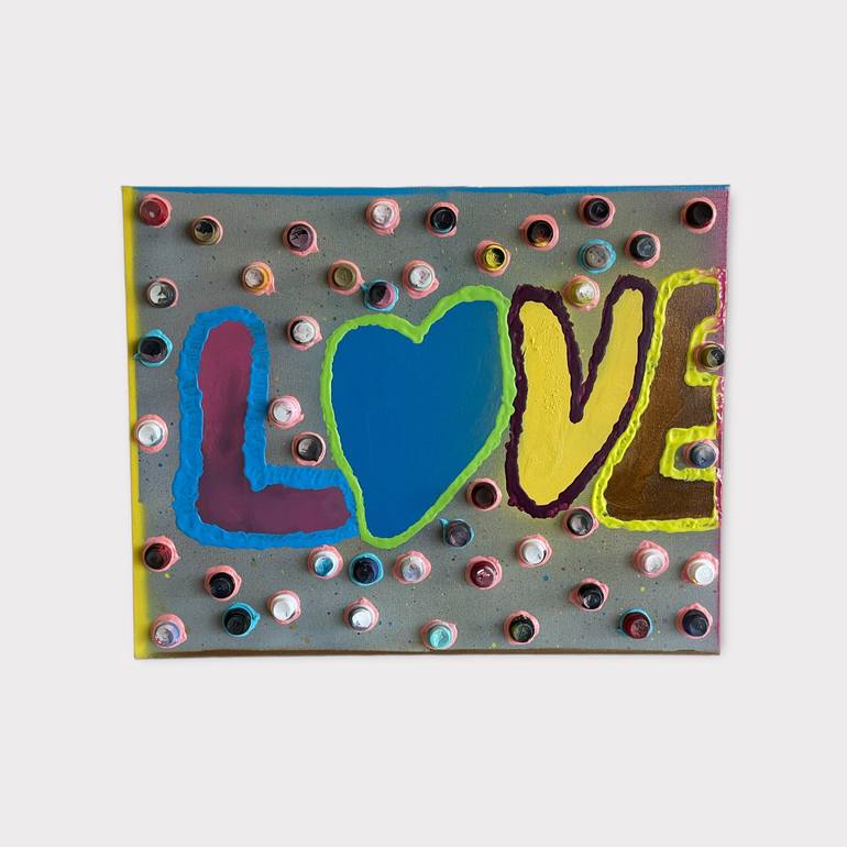 Original Love Painting by Timmy Wozniak