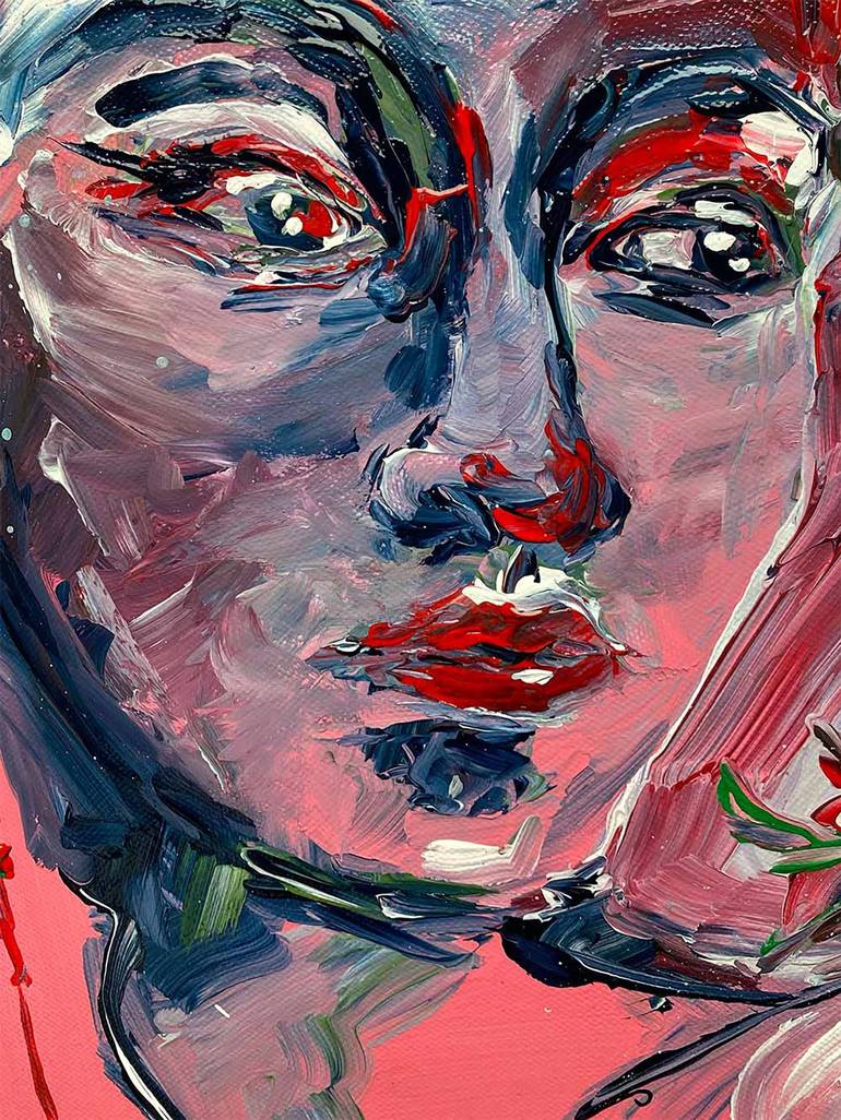 Original Contemporary Women Painting by Ekaterina Blagojevic