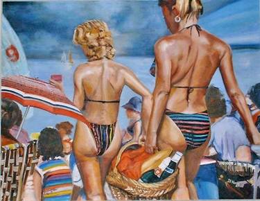Original Beach Paintings by Jill Nassau Rosenberg