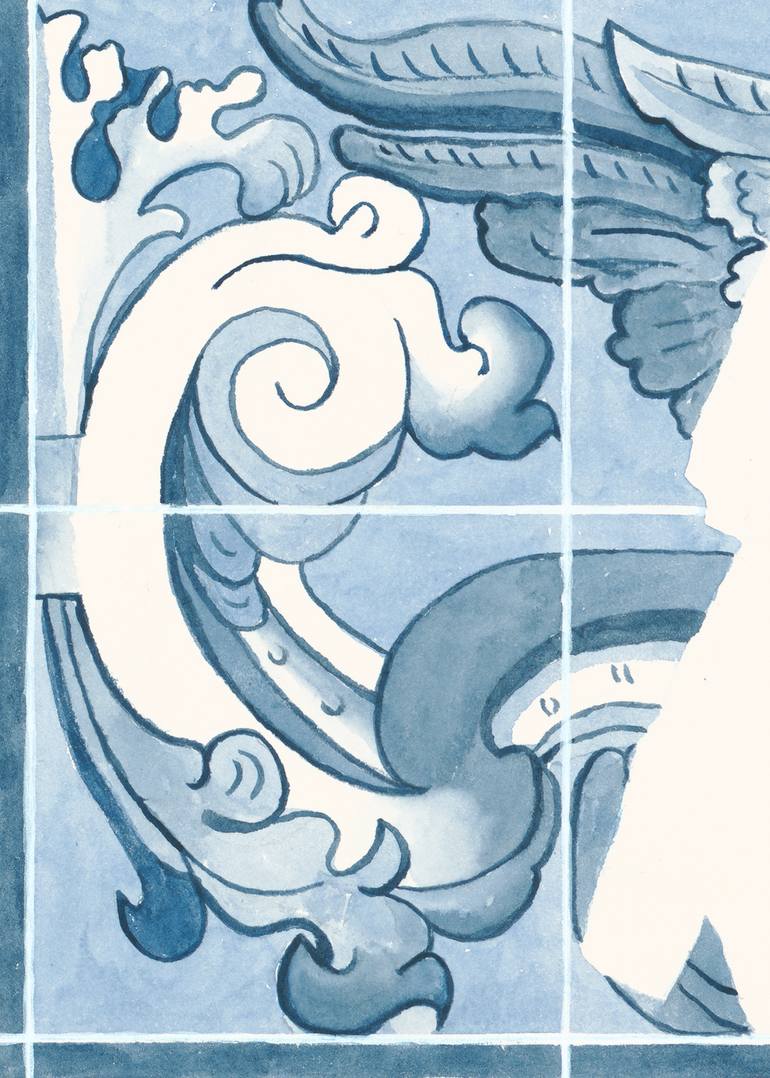 Original Figurative People Painting by Monica Vitorino