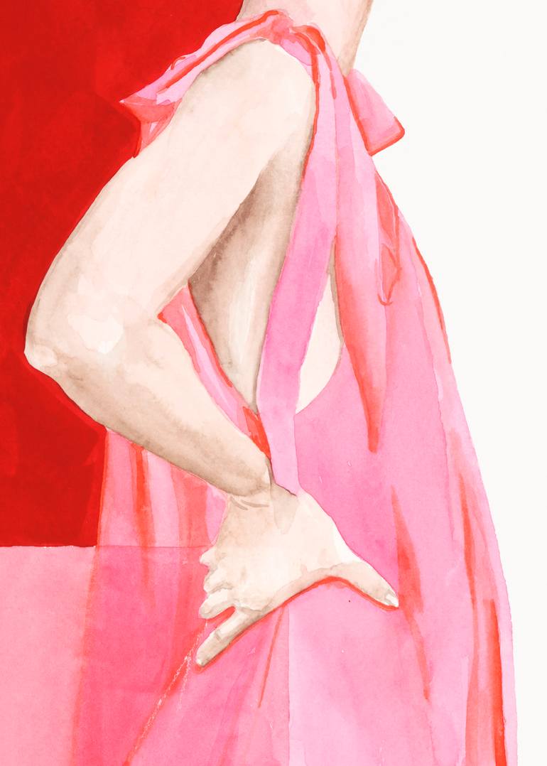 Original Figurative People Painting by Monica Vitorino