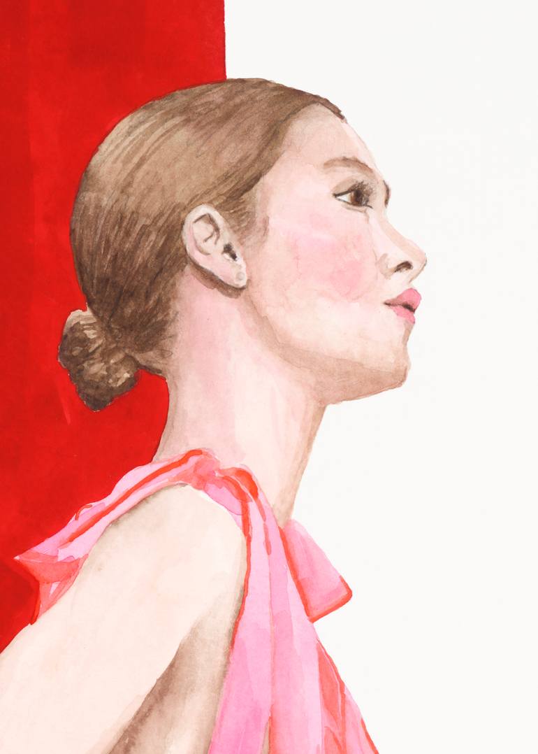 Original Figurative People Painting by Monica Vitorino