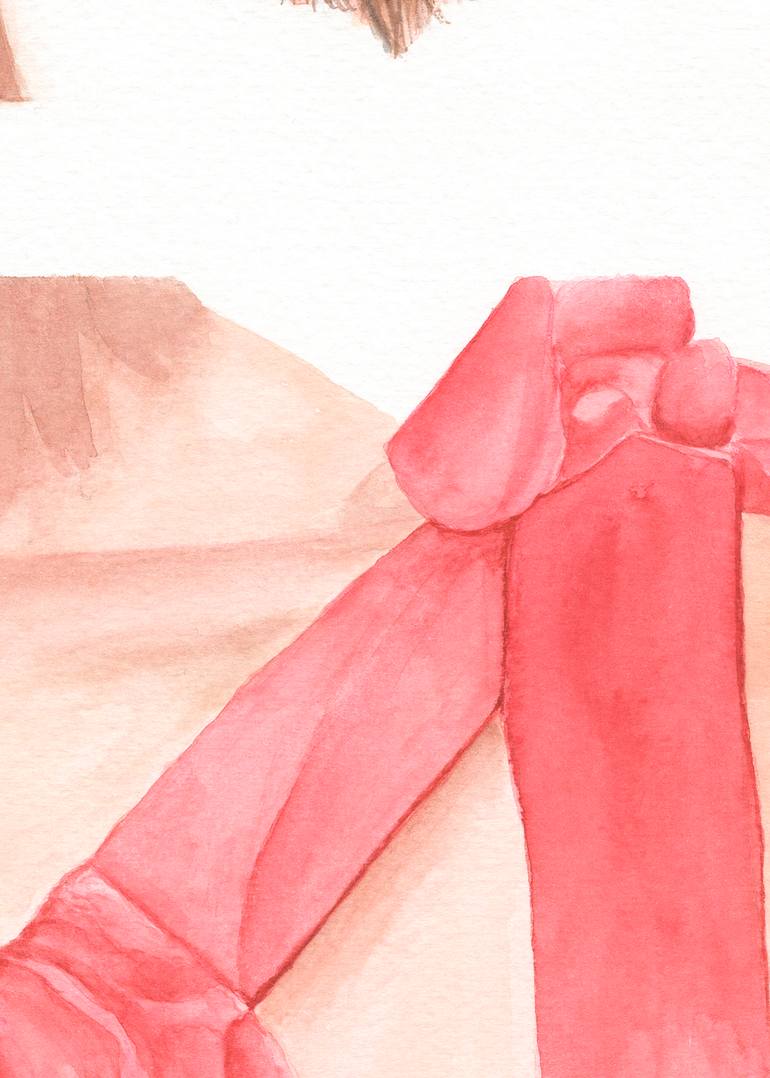 Original Figurative People Painting by Monica Vitorino