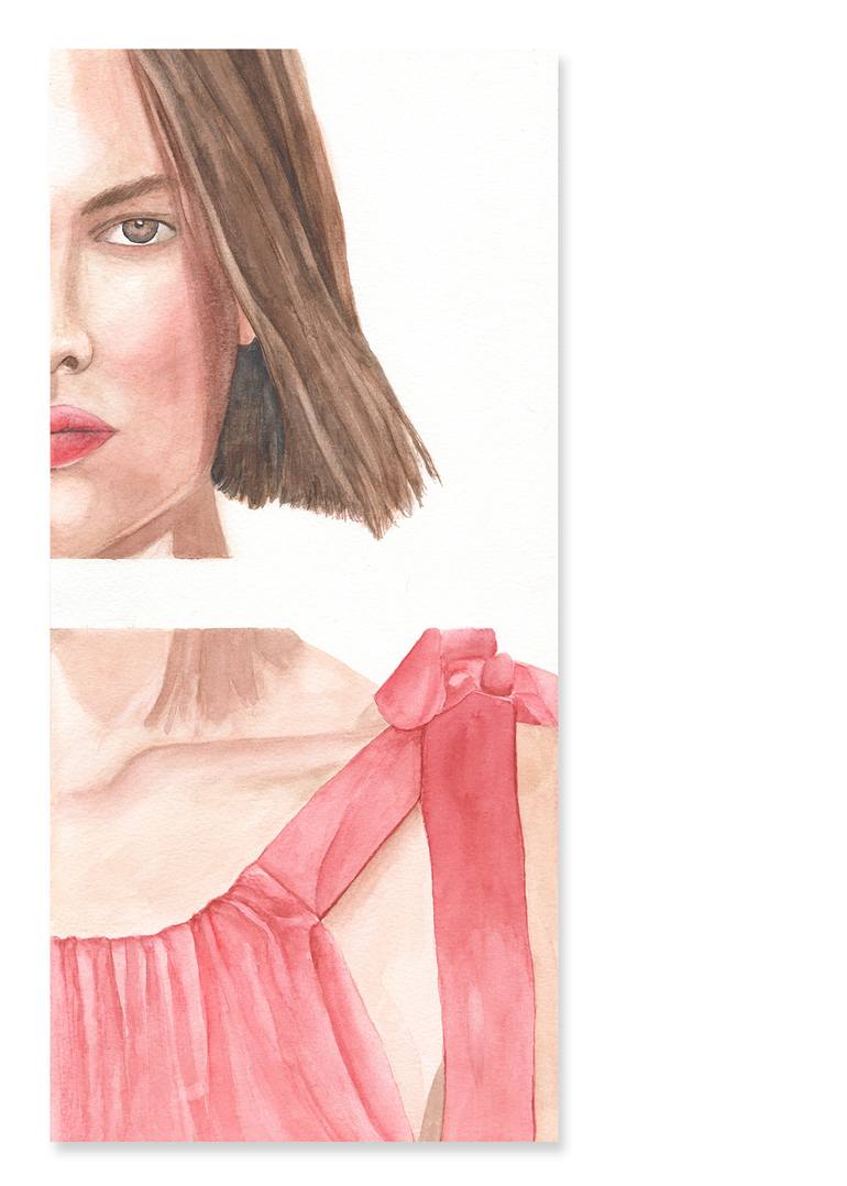 Original Figurative People Painting by Monica Vitorino