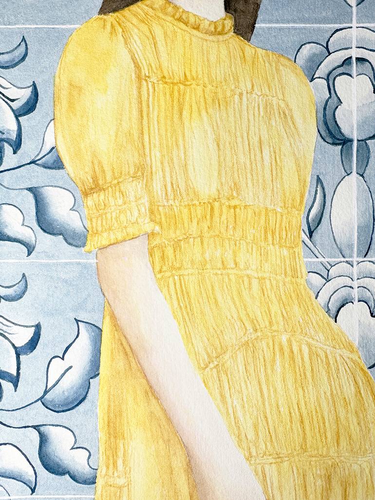 Original Figurative People Painting by Monica Vitorino