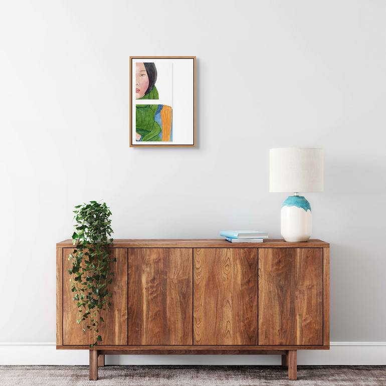 Original Figurative People Painting by Monica Vitorino