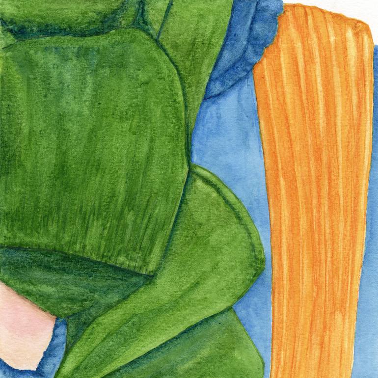 Original Figurative People Painting by Monica Vitorino