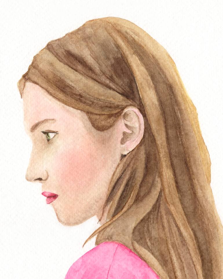 Original Figurative People Painting by Monica Vitorino