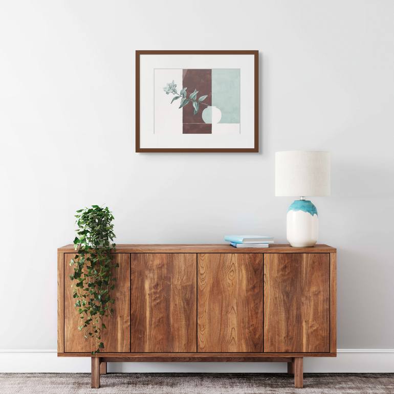 Original Figurative Floral Painting by Monica Vitorino