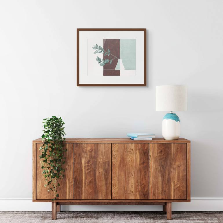 Original Figurative Floral Painting by Monica Vitorino