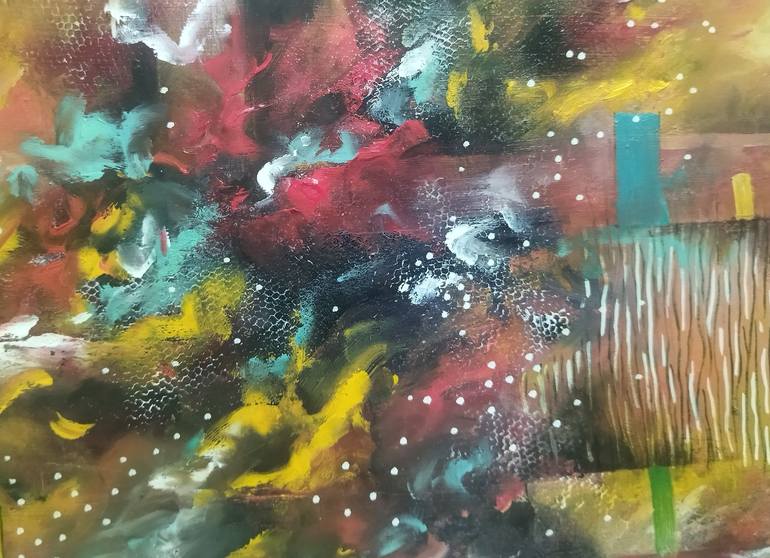 Original Abstract Painting by Maryam M Ahmed