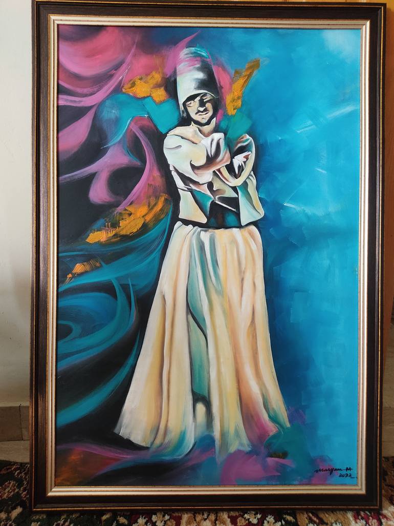 Original Culture Painting by Maryam M Ahmed