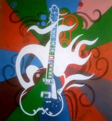 Melody Bash Painting By Sudeshna Sengupta Saatchi Art