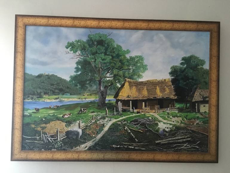 Original Realism Landscape Painting by Dario Pletikapa