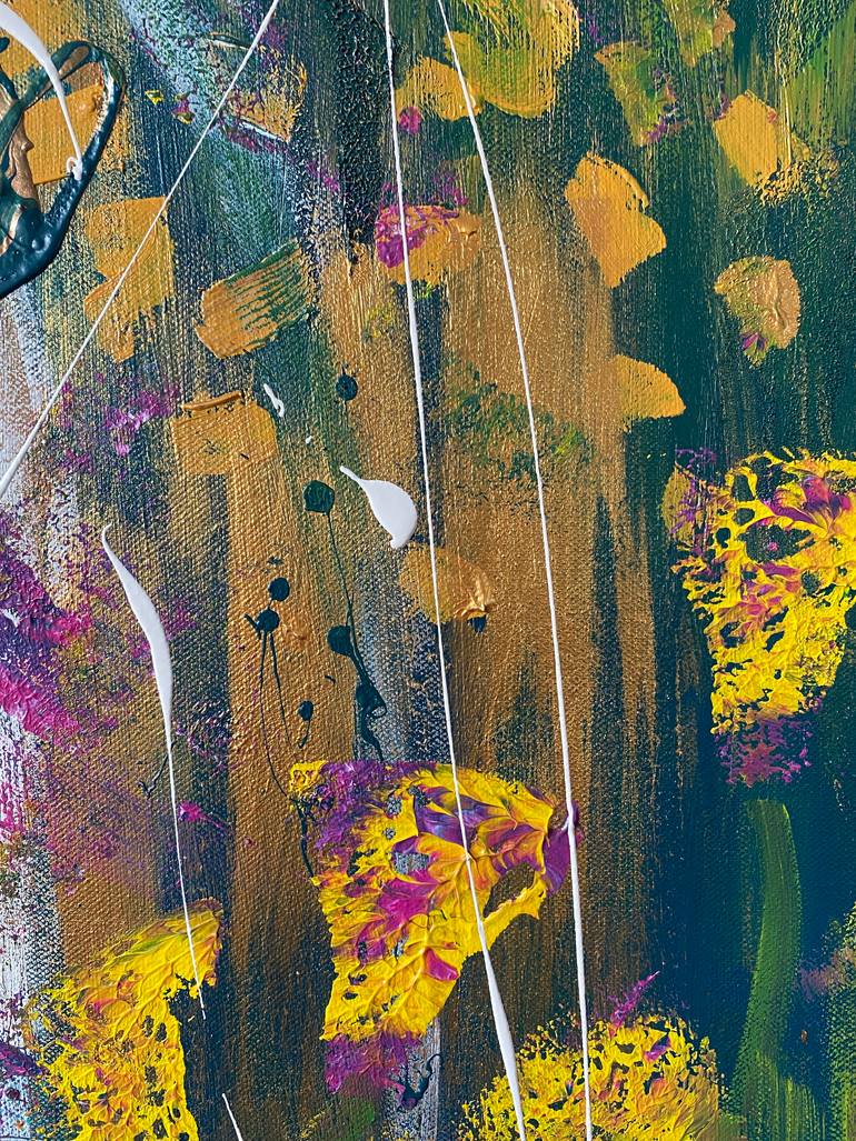 Original Abstract Expressionism Abstract Painting by Anna Kavana